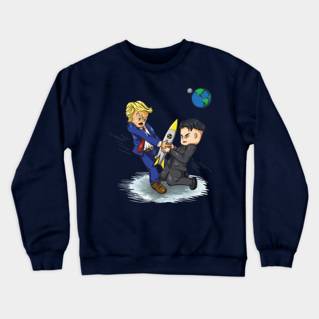 Universal Detonation Crewneck Sweatshirt by JaqAttaq